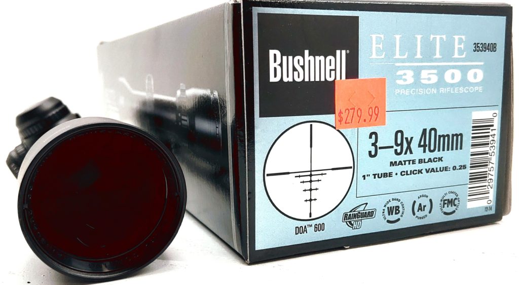 Bushnell Elite 3500 3 9x40 Nova Tactical 2439