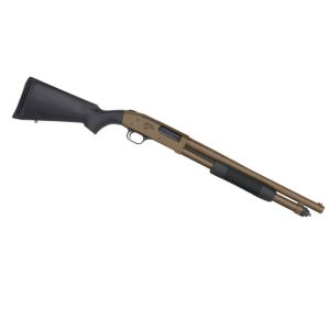 Mossberg – 590 THUNDER RANCH 12Ga. 3″, 18.5″ BBL 6+1 RDS, Brown, BANTAM