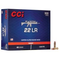 CCI – AR Tactical 22 LR 40Gr. CPRN 1200 fps 300rds.