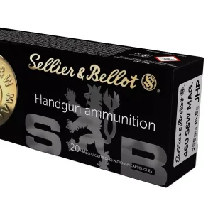 Sellier & Bellot – .460 S&W Magnum 255gr. JHP 20rds.