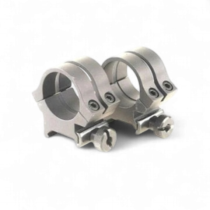 Weaver -Quad Lock Scope Rings .22 Tip Off 1″ Silver Aircraft Aluminum
