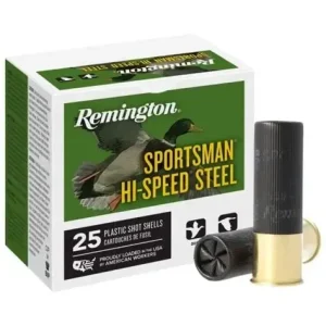 REMINGTON – 12GA 3-1/2” BB 1-3/8OZ 1550FPS SPORTSMAN HI-SPEED STEEL 25rds.
