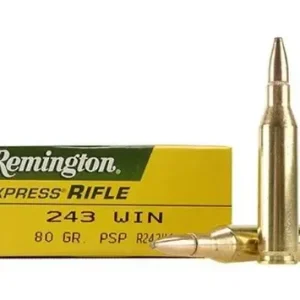 Remington – .243 WIN. 80GR. PTD SP 20rds.