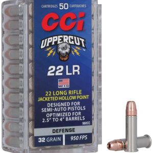 CCI – 22LR UPPERCUT 32GR. PLATED HP 50rds.