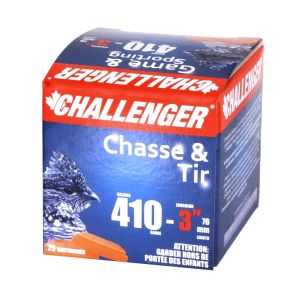 Challenger – .410Ga. 3″ High Brass #5 11/16oz. 25rds.