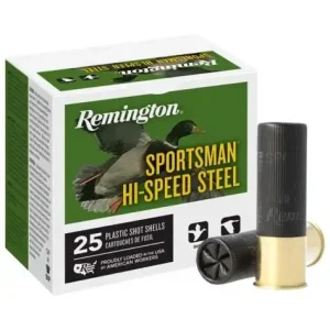 REMINGTON – 12Ga. 3” 1-1/4 oz 1400FPS #2 HI-SPD STEEL 25rds.