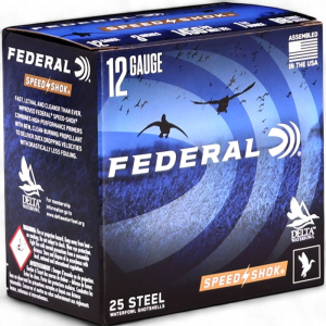 Federal – 12Ga. 3” 1-1/4OZ BB 25rds.