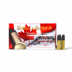Sellier & Bellot – Canadian Match Standard .22LR 40gr 50rds.