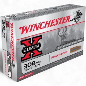 Winchester – Super-X 308 Win. 150 Gr Power Point 20rds.