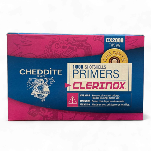 CHEDDITE – 1000 Shotshell 209 PRIMERS CX2000