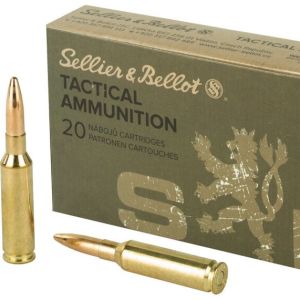 Sellier & Bellot – 6.5 Creedmoor 140gr FMJ-BT 20rds.