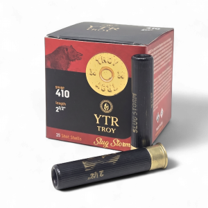 Troy .410Ga  Slug Storm 2-1/2″ Slug 1/2oz 1200fps 25Rds.