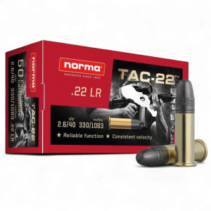 Norma – TAC-22 LR 40 GR 50rds.