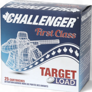Challenger – 12Ga. 2-3/4″ Handicap Load 1-1/8oz. #8 25rds.
