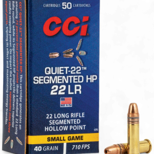 CCI – 22LR 40gr. SEGMENTED HP 710FPS 50rds.