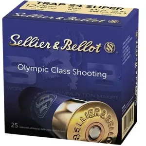 Sellier & Bellot – Clay 24 Sport 12Ga. 2-3/4″ #7.5 7/8oz 25rds.