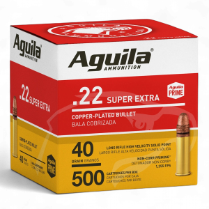 AGUILA – .22LR SV SP 40GR. 500rds.