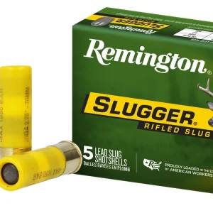 Remington – 20Ga. 2.75″ 5/8 OZ. SLUGGER RIFLED SLUG 5rds.