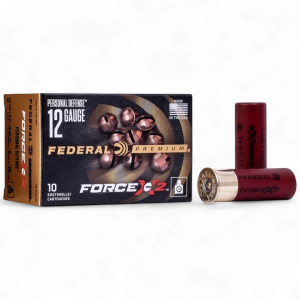 Federal – 12GA 2-3/4” 9 PELLET FORCE X2 00-BUCK 10rds.