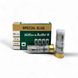 S & B 20 ga. 2-3/4” SPECIAL SLUG (5 pack)