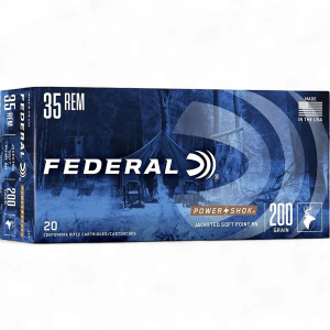 Federal – Power-Shok 35 Rem 200gr JSP-RN 20rds.