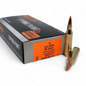 HS MUNITIONS .243 95GR. SST NEW  (20RND/BX)