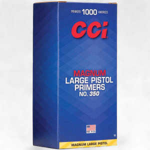 CCI – 1000 Magnum Large Pistol Primers no. 350